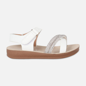 GIRLS CASUAL SLIP-ON SANDALS