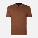 MEN T-SHIRT HENLEY REGULAR FIT
