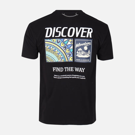 MEN T-SHIRT ROUND NECK