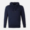 MEN SOLID FLEECE PULLOVER WITH HOOD
