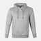 MEN SOLID FLEECE PULLOVER WITH HOOD