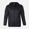 MEN BASIC PADDED JACKET WITH HOOD