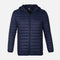 MEN BASIC PADDED JACKET WITH HOOD