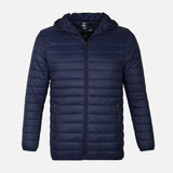 MEN BASIC PADDED JACKET WITH HOOD