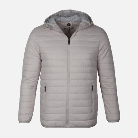 MEN BASIC PADDED JACKET WITH HOOD