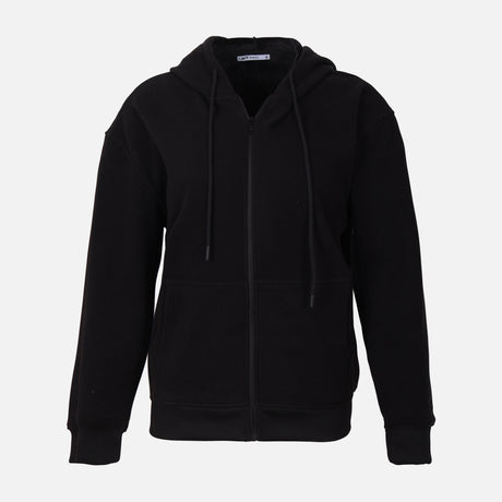 WOMEN FULL-ZIP BONDED HOODIE