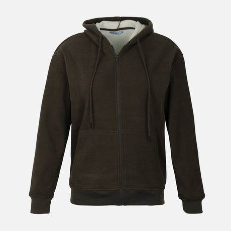 WOMEN FULL-ZIP BONDED HOODIE