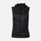 WOMEN BASIC PADDED VEST WITH HOOD