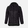 WOMEN BASIC PADDED JACKET WITH HOOD