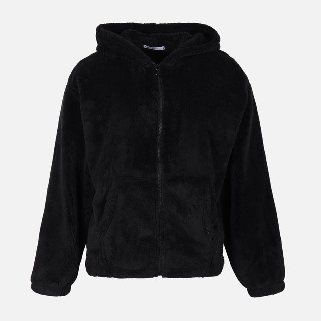 WOMEN SHERPA FULL-ZIP HOODIE