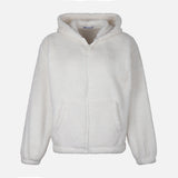 WOMEN SHERPA FULL-ZIP HOODIE