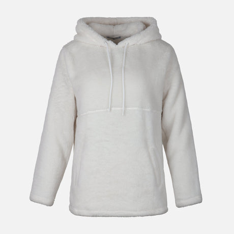 WOMEN SHERPA LONG HOODIE
