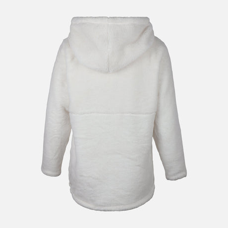 WOMEN SHERPA LONG HOODIE