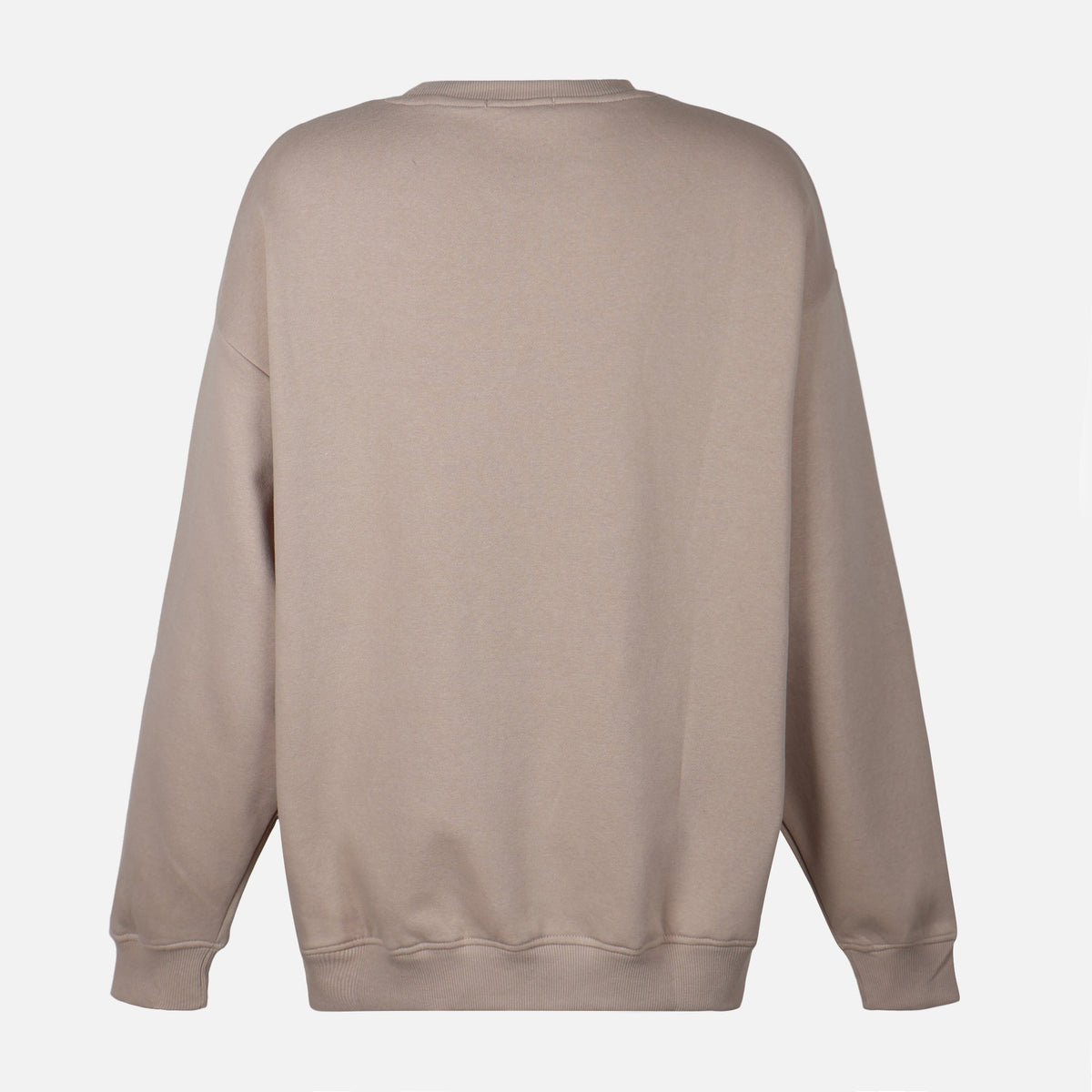 WOMEN FLEECE OVERSIZED LONG SWEATSHIRT