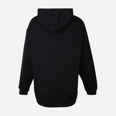 WOMEN FLEECE OVERSIZED LONG HOODIE