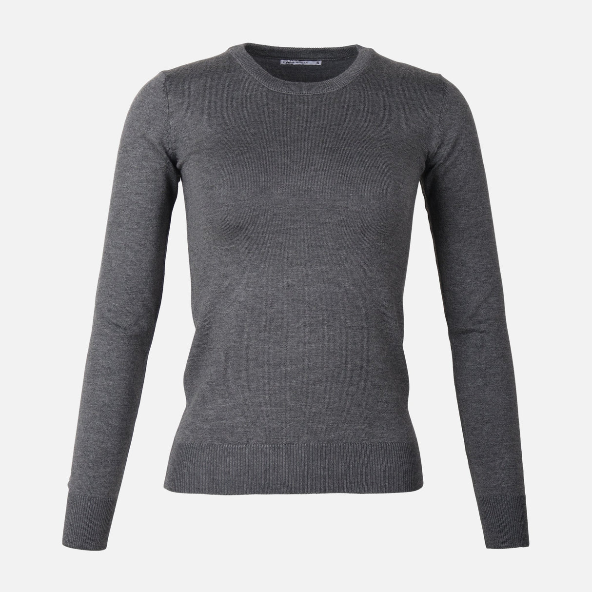 WOMEN BASIC SWEATER CREWNECK