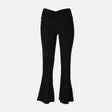 WOMEN RIB FLARE PANTS