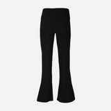 WOMEN RIB FLARE PANTS