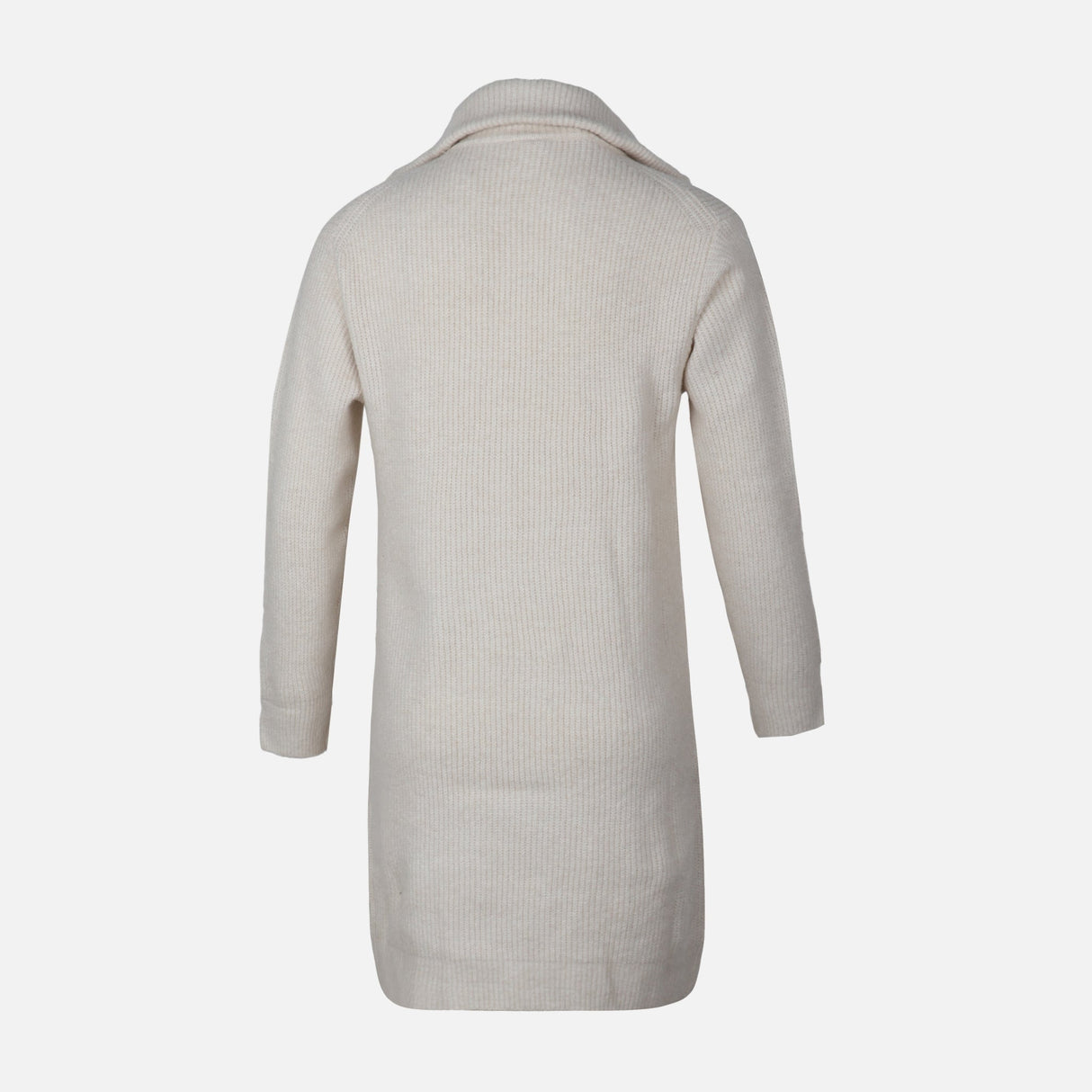 WOMEN HIGH NECK KNITTED DRESS