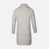 WOMEN HIGH NECK KNITTED DRESS