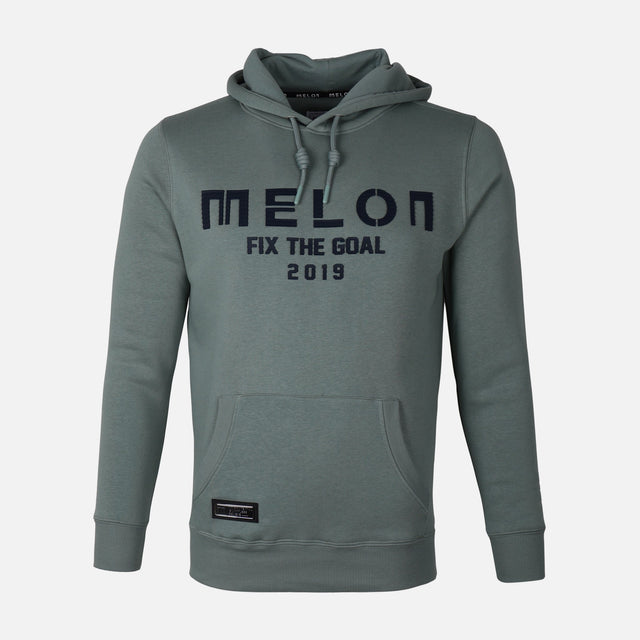 MEN BASIC PULLOVER WITH HOOD