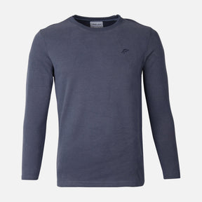 MEN LONG SLEEVE T-SHIRT ROUND NECK