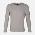 MEN LONG SLEEVE T-SHIRT ROUND NECK 