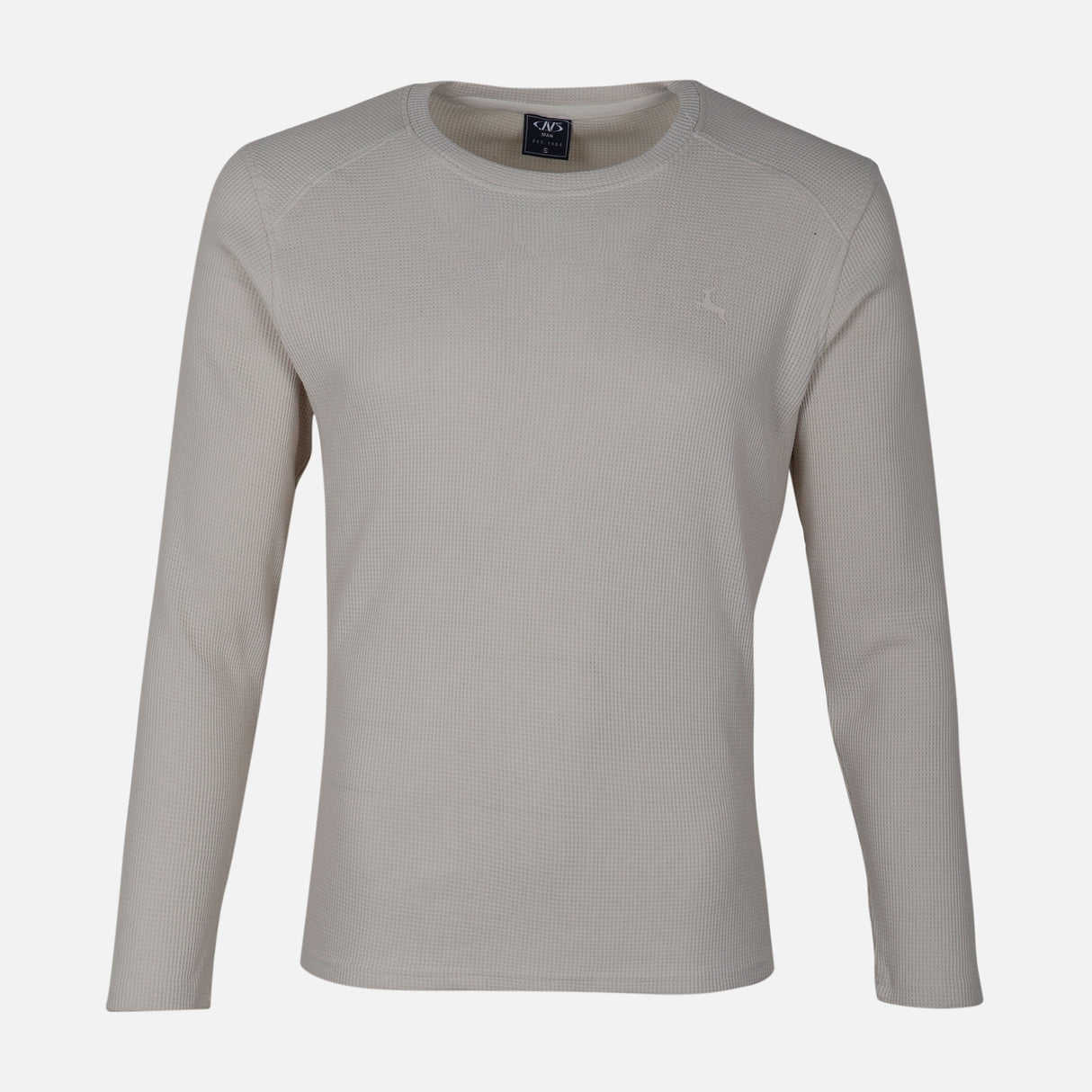 MEN LONG SLEEVE T-SHIRT ROUND NECK 