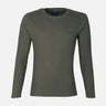 MEN LONG SLEEVE T-SHIRT ROUND NECK 