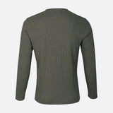MEN LONG SLEEVE T-SHIRT ROUND NECK 