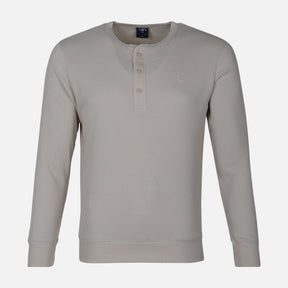MEN LONG SLEEVE T-SHIRT ROUND NECK 