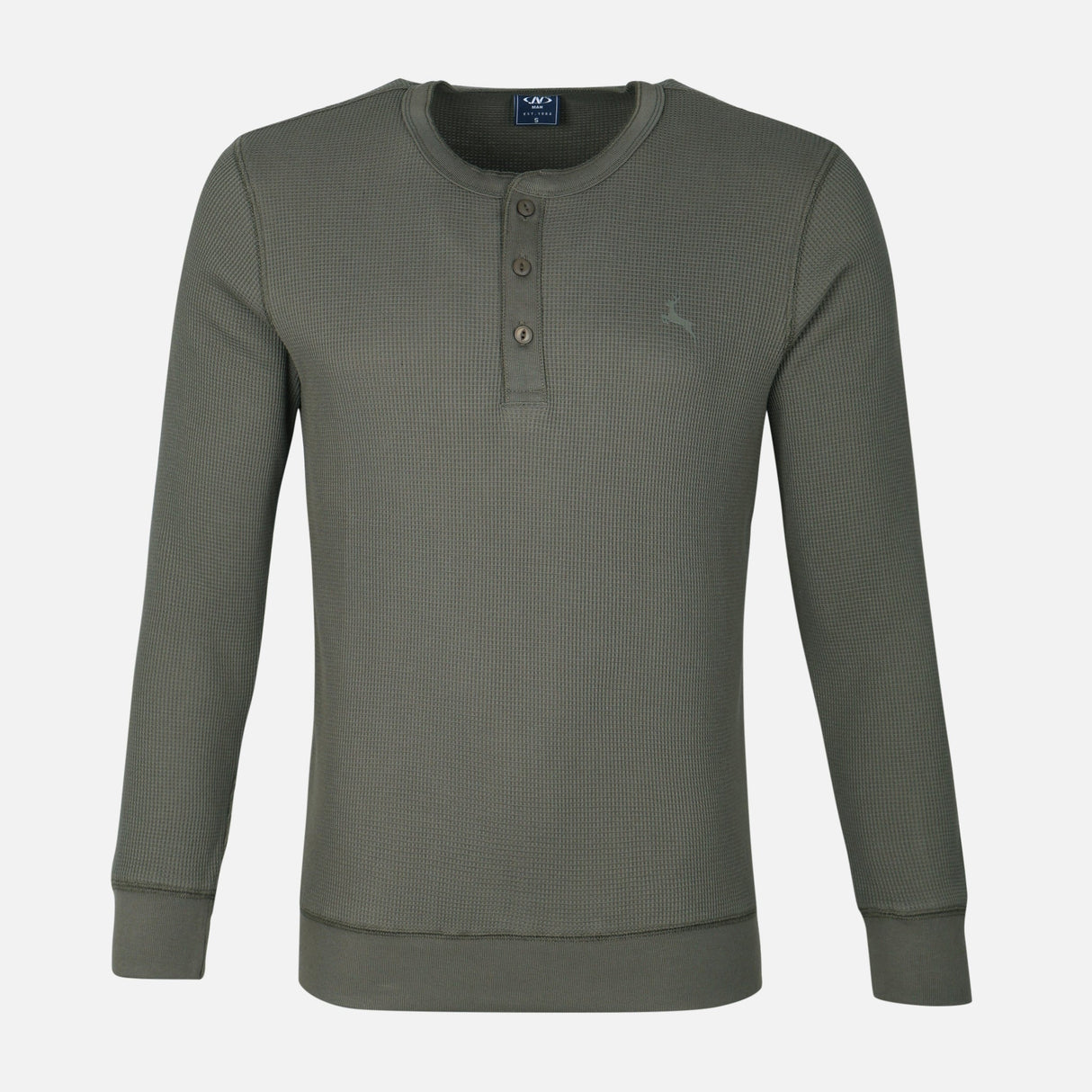 MEN LONG SLEEVE T-SHIRT ROUND NECK 