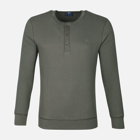 MEN LONG SLEEVE T-SHIRT ROUND NECK 