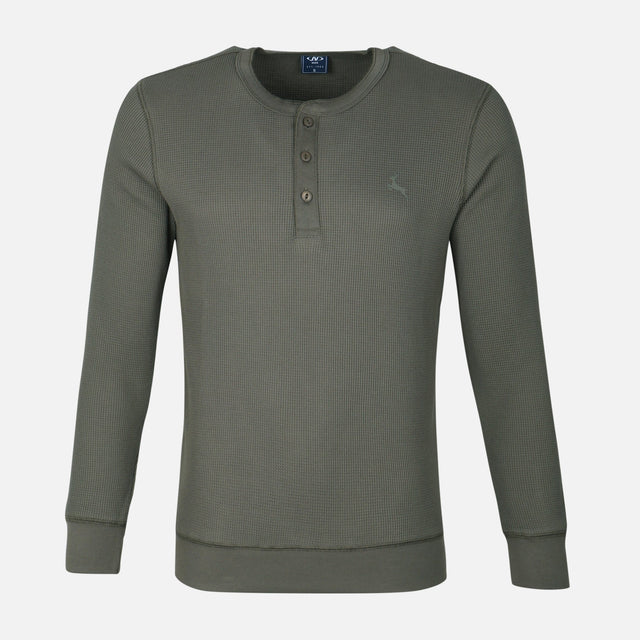 MEN LONG SLEEVE T-SHIRT ROUND NECK 