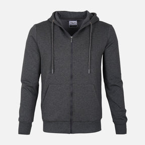MEN BASIC HOODED CARDIGAN 