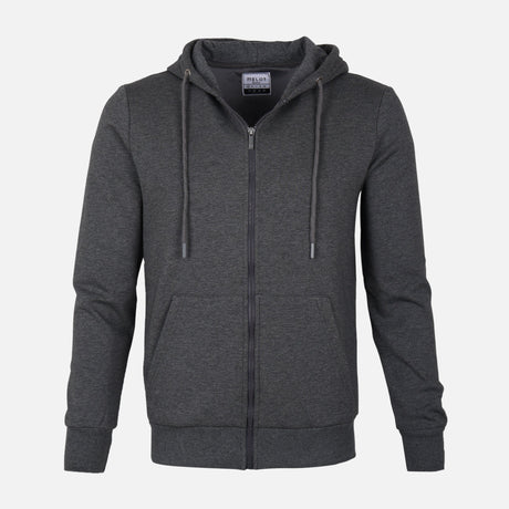 MEN BASIC HOODED CARDIGAN 