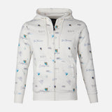 MEN HOODED CARDIGAN