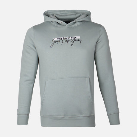MEN HOODED PULLOVER