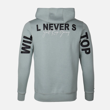MEN HOODED PULLOVER