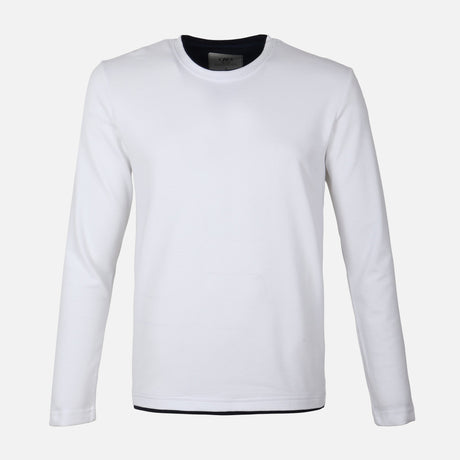 MEN LONG SLEEVE T-SHIRT ROUND NECK