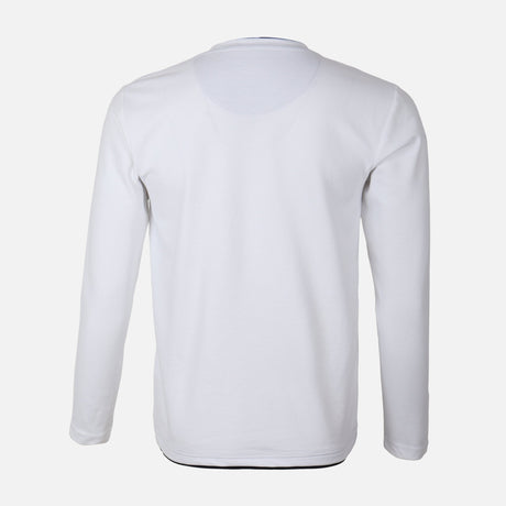 MEN LONG SLEEVE T-SHIRT ROUND NECK
