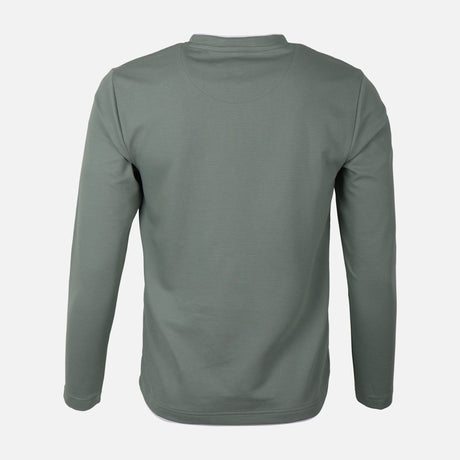MEN LONG SLEEVE T-SHIRT ROUND NECK