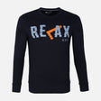 MEN LONG SLEEVE GRAPHIC T-SHIRT ROUND NECK