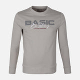 MEN LONG SLEEVE GRAPHIC T-SHIRT ROUND NECK