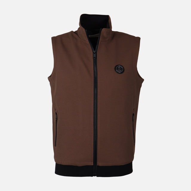 MEN WOVEN PADDED VEST