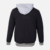 MEN BOMBER JACKET WITH HOOD