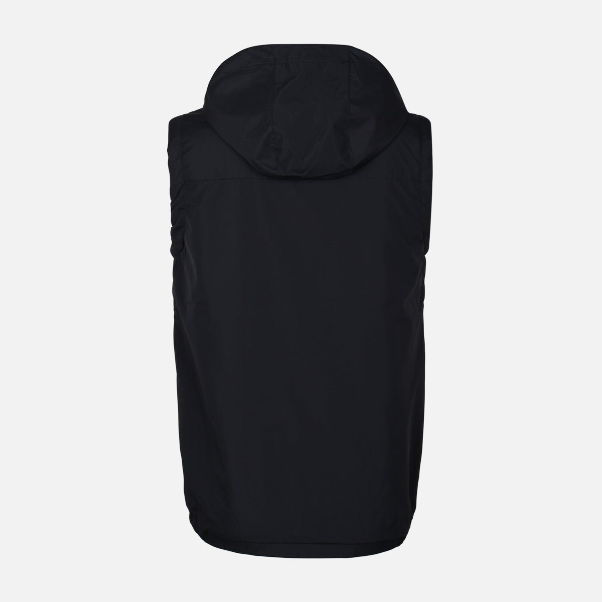 MEN PADDED VEST WITH HOOD