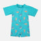 Boys 1 Piece Swimsuit Short Sleeve