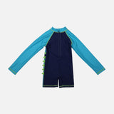 Boys 1 Piece Long Sleeve Swimsuit