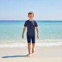 Boys Short Sleeve Rashguard Swim Set